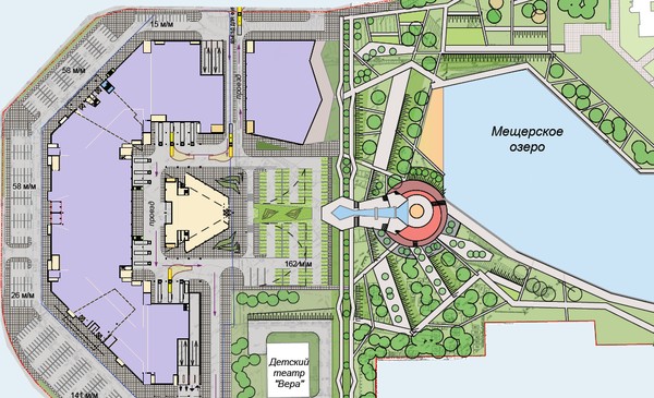 Планировка проекта Korston Nizhny Novgorod